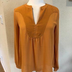 ANTHROPOLOGIE HD In Paris Popover Blouse NWT Sz 8
